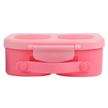 Eazy Kids Bento Lunch Box w/t handle- Pink For All ages, Unisex (EZ_LBRBEY_PI)