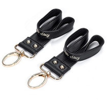 Little Story Premium Stroller Hooks - Black For All ages, Unisex (LS_HK2_BL)