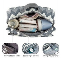 Little Story Baby Diaper Changing Clutch Kit - Wave Grey For All Ages, Unisex (LS_DCCK_GYST)