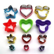 Eazy Kids Sandwich & Cookies Cutter with Sealer Set For All Ages, Unisex (EZ_SC03_MU)