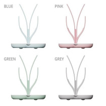 Eazy Kids Baby Bottle Drying Rack 16 peg-Grey For All Ages, Unisex (EZ_BDRA_GY)
