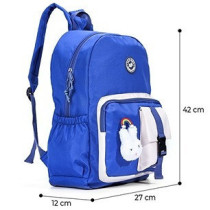 Eazy Kids Vogue School Bag-Blue For 3Years+, Unisex (EZ_SB48_BU)