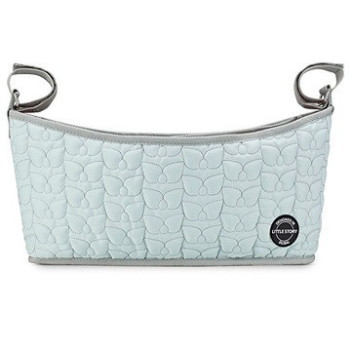 Little Story Premium Stroller Bag - Quilted - Blue For All Ages, Unisex (LS_STBO_BU)