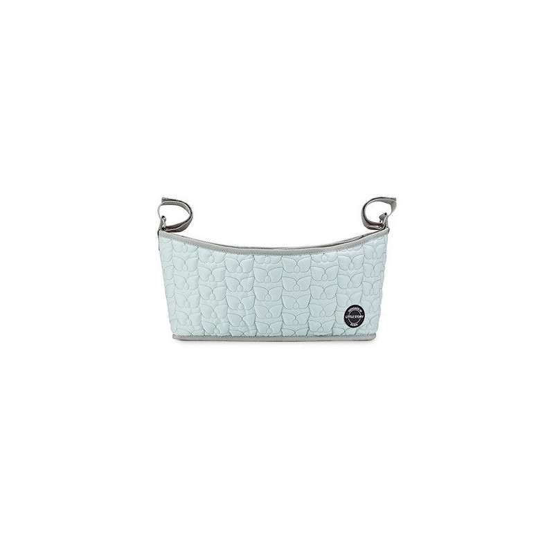 Little Story Premium Stroller Bag - Quilted - Blue For All Ages, Unisex (LS_STBO_BU)