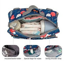 Little Story Baby Diaper Changing Clutch Kit - Floret Blue For All Ages, Unisex (LS_DCCK_BUFL)