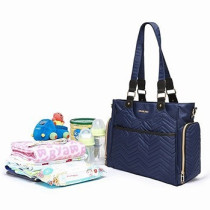 Little Story Matilda Diaper Bag-Navy Blue For All Ages, Unisex (LS_CLMDP_NB)