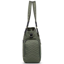 Little Story Matilda Diaper Bag-Olive Green For All Ages, Unisex (LS_CLMDP_OG)