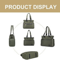 Little Story Matilda Diaper Bag-Olive Green For All Ages, Unisex (LS_CLMDP_OG)