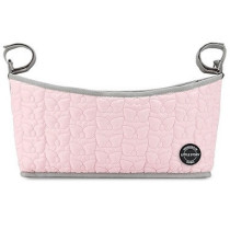Little Story Premium Stroller Bag - Quilted - Pink For All Ages, Unisex (LS_STBO_PI)