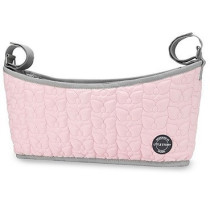 Little Story Premium Stroller Bag - Quilted - Pink For All Ages, Unisex (LS_STBO_PI)