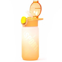 Eazy Kids Water Bottle 500ml with Handle - Orange