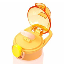 Eazy Kids Water Bottle 500ml with Handle - Orange
