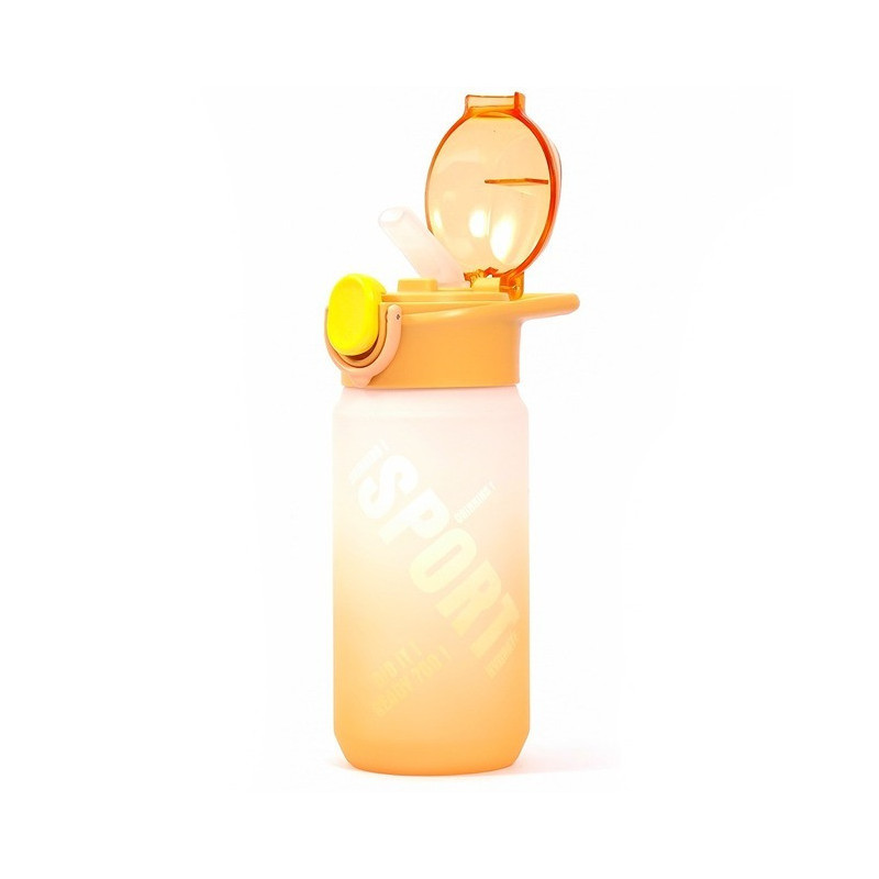 Eazy Kids Water Bottle 500ml with Handle - Orange