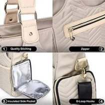 Little Story Matilda Diaper Bag-Ivory For All Ages, Unisex (LS_CLMDP_IV)