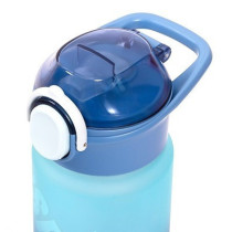 Eazy Kids Water Bottle 500ml with Handle - Blue