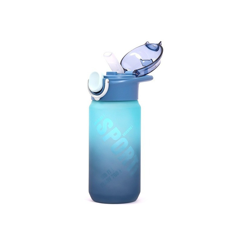 Eazy Kids Water Bottle 500ml with Handle - Blue
