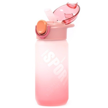 Eazy Kids Water Bottle 500ml with Handle - Pink