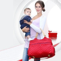 Teknum Evolve 360 Car Seat (0-12yrs) with Sunveno Fashion Diaper Bag -Grey