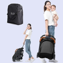 Travel Lite Stroller - SLD by Teknum with Sunveno Styler Fashion diaper Bag - Black