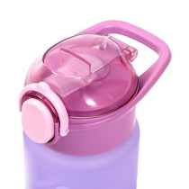 Eazy Kids Water Bottle 500ml with Handle - Purple