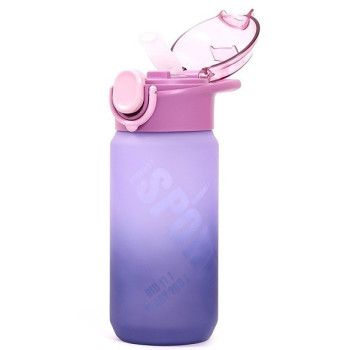 Eazy Kids Water Bottle 500ml with Handle - Purple