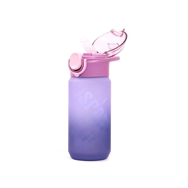 Eazy Kids Water Bottle 500ml with Handle - Purple
