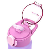 Eazy Kids Water Bottle 500ml with Handle - Purple