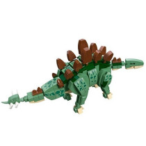 Little Story Block (Leg Godt) Toy Dinosaurs World - Stegosaurus (322 Pcs) For 3Years+, Unisex (LS_CTDIWO_ST)