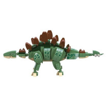 Little Story Block (Leg Godt) Toy Dinosaurs World - Stegosaurus (322 Pcs) For 3Years+, Unisex (LS_CTDIWO_ST)