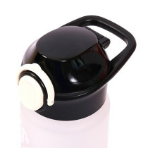 Eazy Kids Water Bottle 500ml with Handle - Black