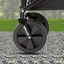 Teknum Folding Wagon Cart w/ Canopy - Black
