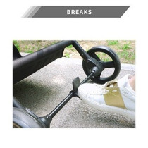 Teknum STROLL-1 Reversible Travel Stroller (Black)