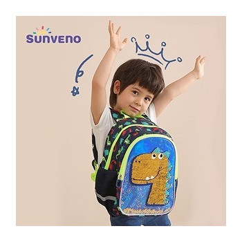 Sunveno Dinosaur School Backpack 