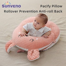 Sunveno Baby Anti-Reflux Feeding Pillow w/ C Shapped Seating Pillow, Pink