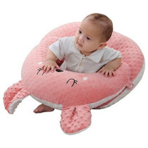 Sunveno Baby Anti-Reflux Feeding Pillow w/ C Shapped Seating Pillow, Pink