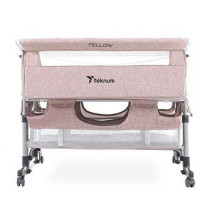 Teknum Twin Bed Side-Fellow- Ivory