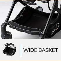 Teknum - Travel Lite Stroller SLD - Black Gold
