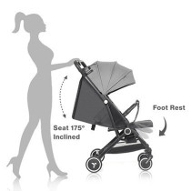 Teknum Travel Cabin Stroller - Black