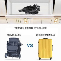 Teknum Travel Cabin Stroller - Black