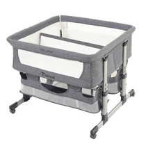 Teknum Twin Bed Side Fellow Grey