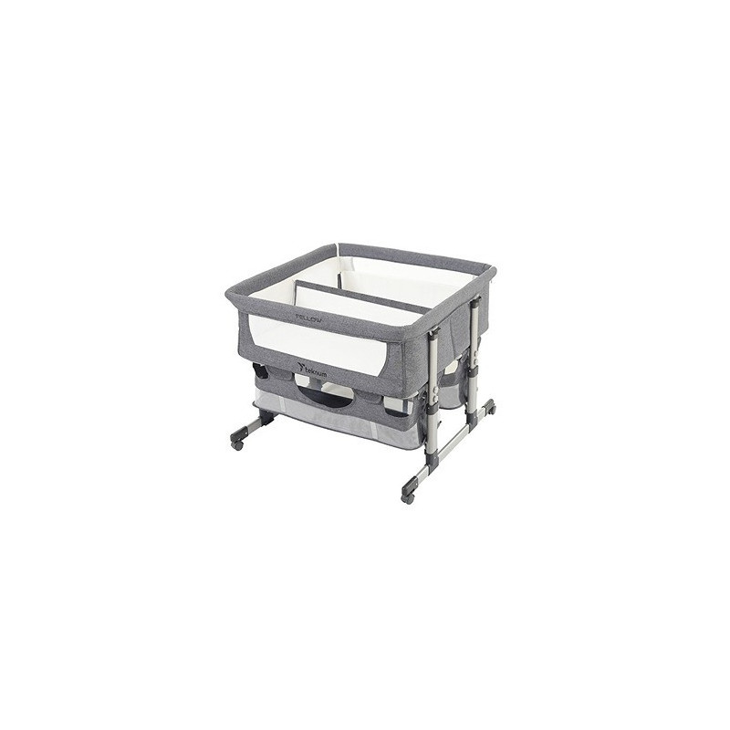 Teknum Twin Bed Side Fellow Grey