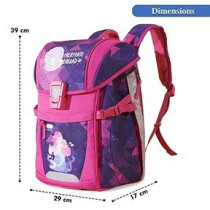Sunveno Ergonomic School Bag Mermaid-Pink