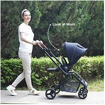 Teknum STROLL-1 Reversible Travel Stroller - (Grey)
