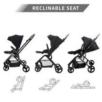 Teknum STROLL-1 Reversible Travel Stroller - (Grey)