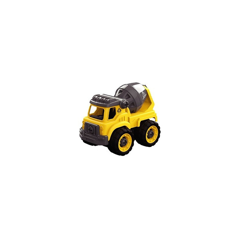 Little Story Kids Contruction Toy Cement Mixer - Yellow