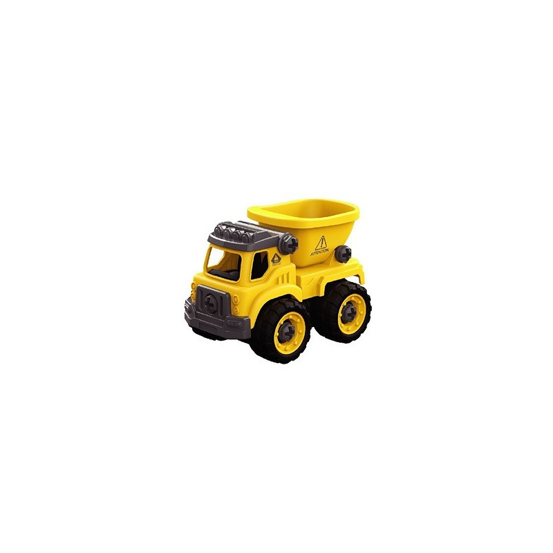 Little Story Kids Contruction Toy Dump Truck - Yellow