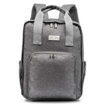 Little Story Stylish Diaper Travel Backpack with Changing Pad-Grey