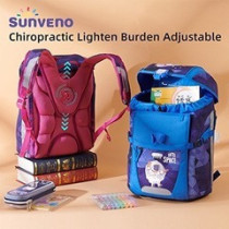 Sunveno Ergonomic School Bag Space-Blue