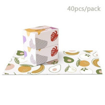 Sunveno baby Feeding Disposable Travel Multipurpose Placemats, 40 Pcs/Pack 