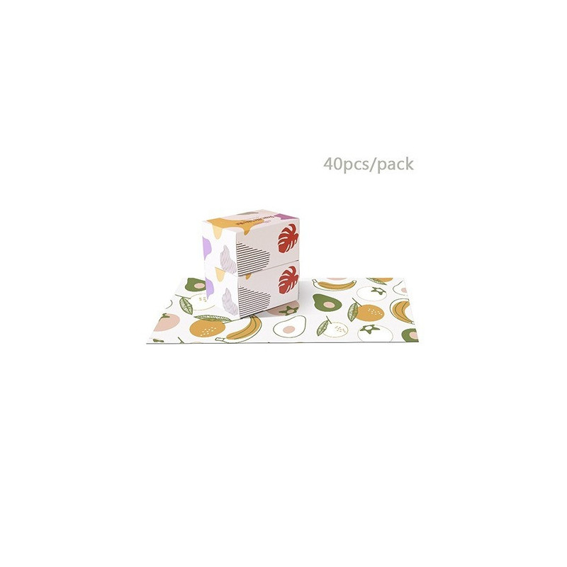 Sunveno baby Feeding Disposable Travel Multipurpose Placemats, 40 Pcs/Pack 